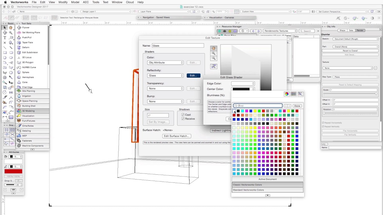 vectorworks rendering